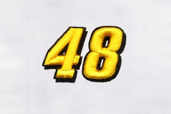 Number 48 3d Puff Sports